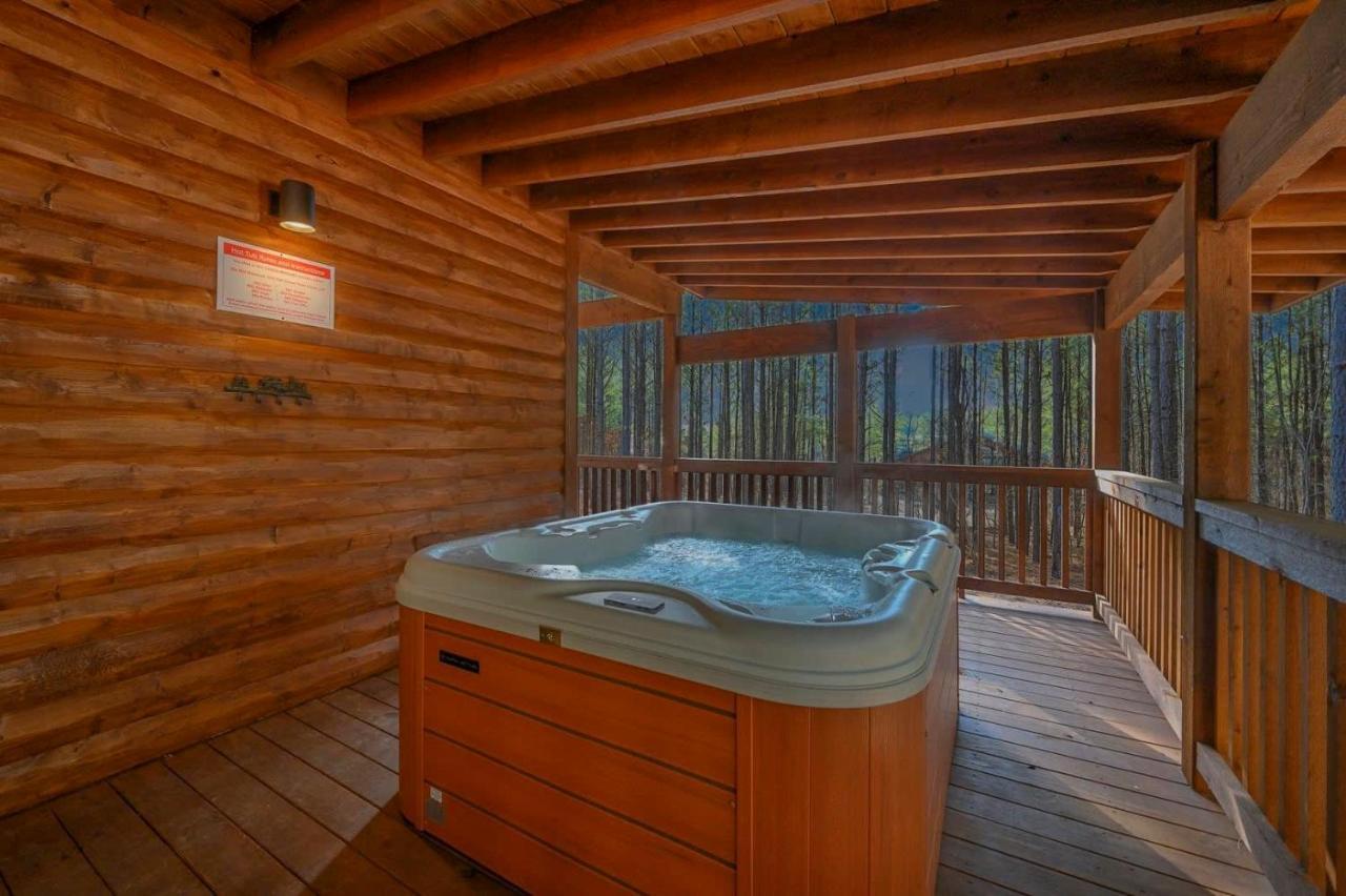 Large Luxury 2Br Cabin W Hot Tub Double Trouble Was Designed For Fun Comfort And Memories Minutes From Buzzling Hochatown And Beautiful Beaver Bend State Park 브로큰보우 외부 사진